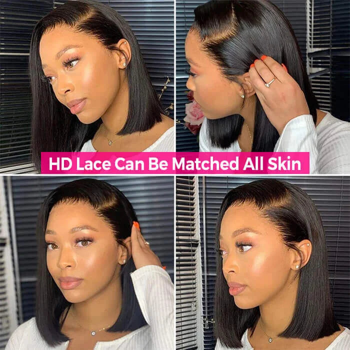 Vietnam Bone Straight bob Wigs,
