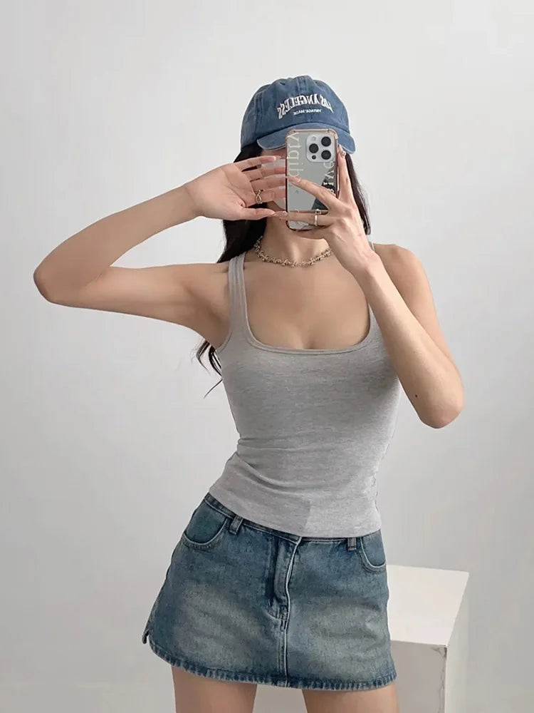 Square Neck Tank Top