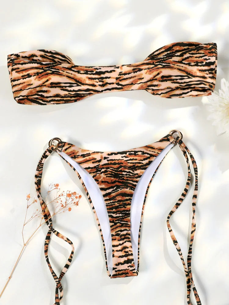 Leopard Swimwear