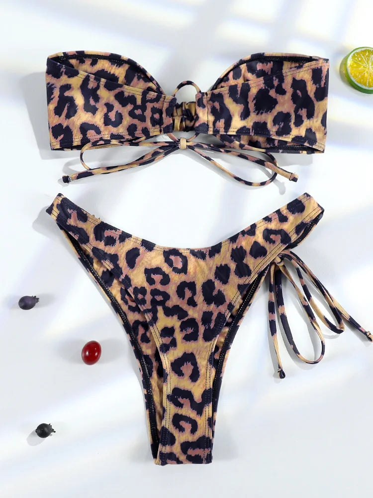 Leopard Swimwear