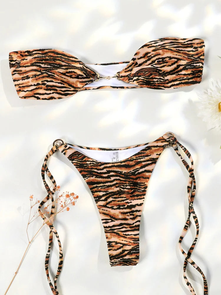 Leopard Swimwear