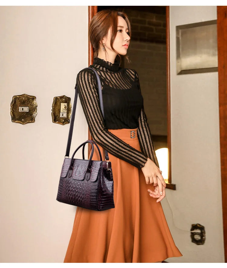Crocodile Leather Handbags