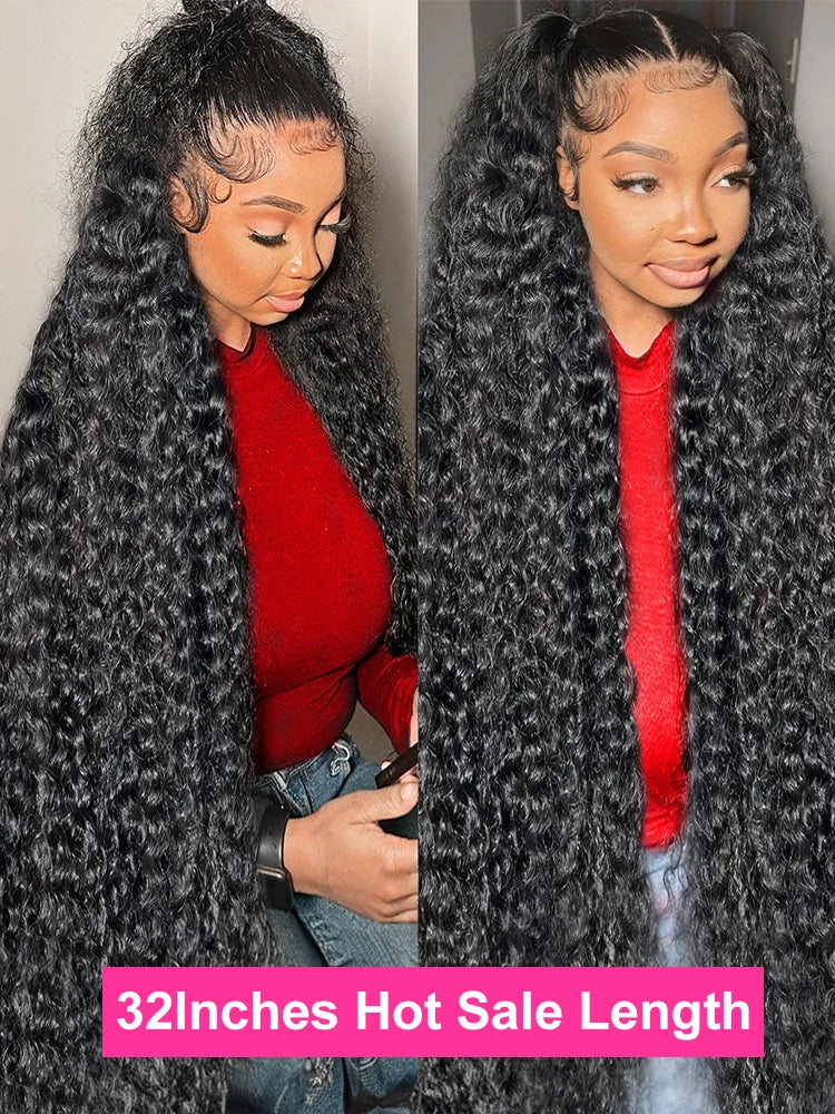 Deep Wave Frontal Wig