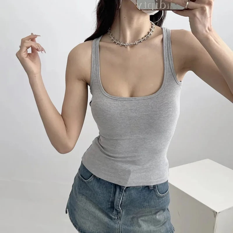 Square Neck Tank Top