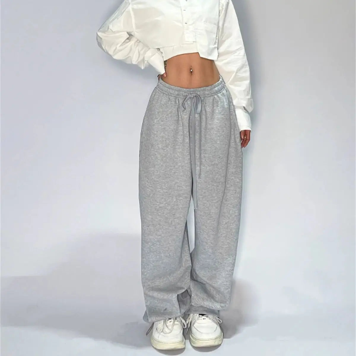 Casual Solid Sweatpants