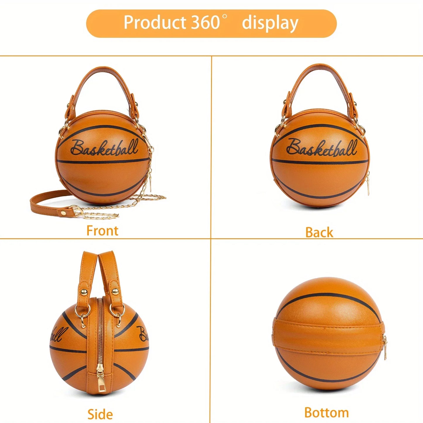Trendy Chain Shoulder Bag,
