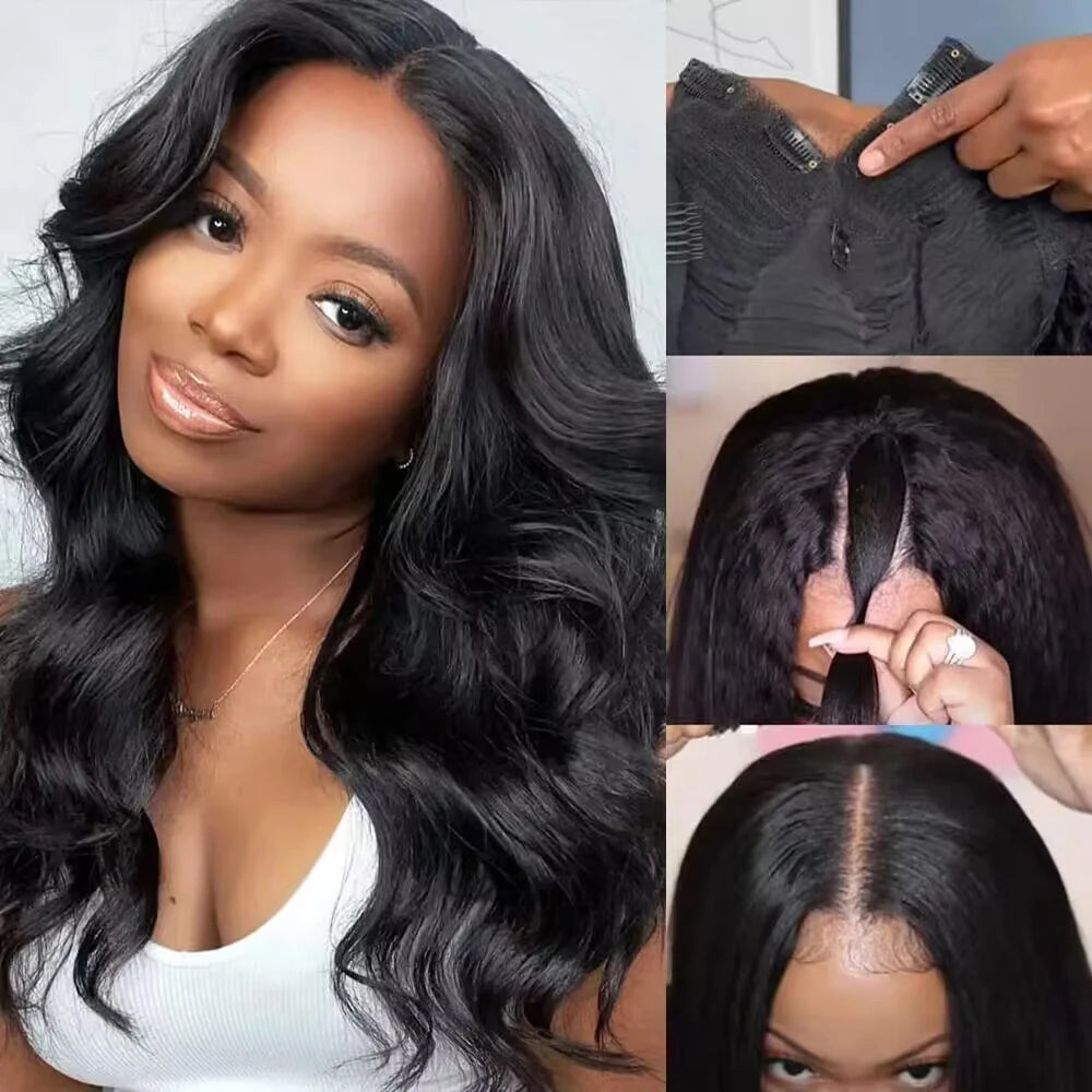 Body Wave V Part Wig