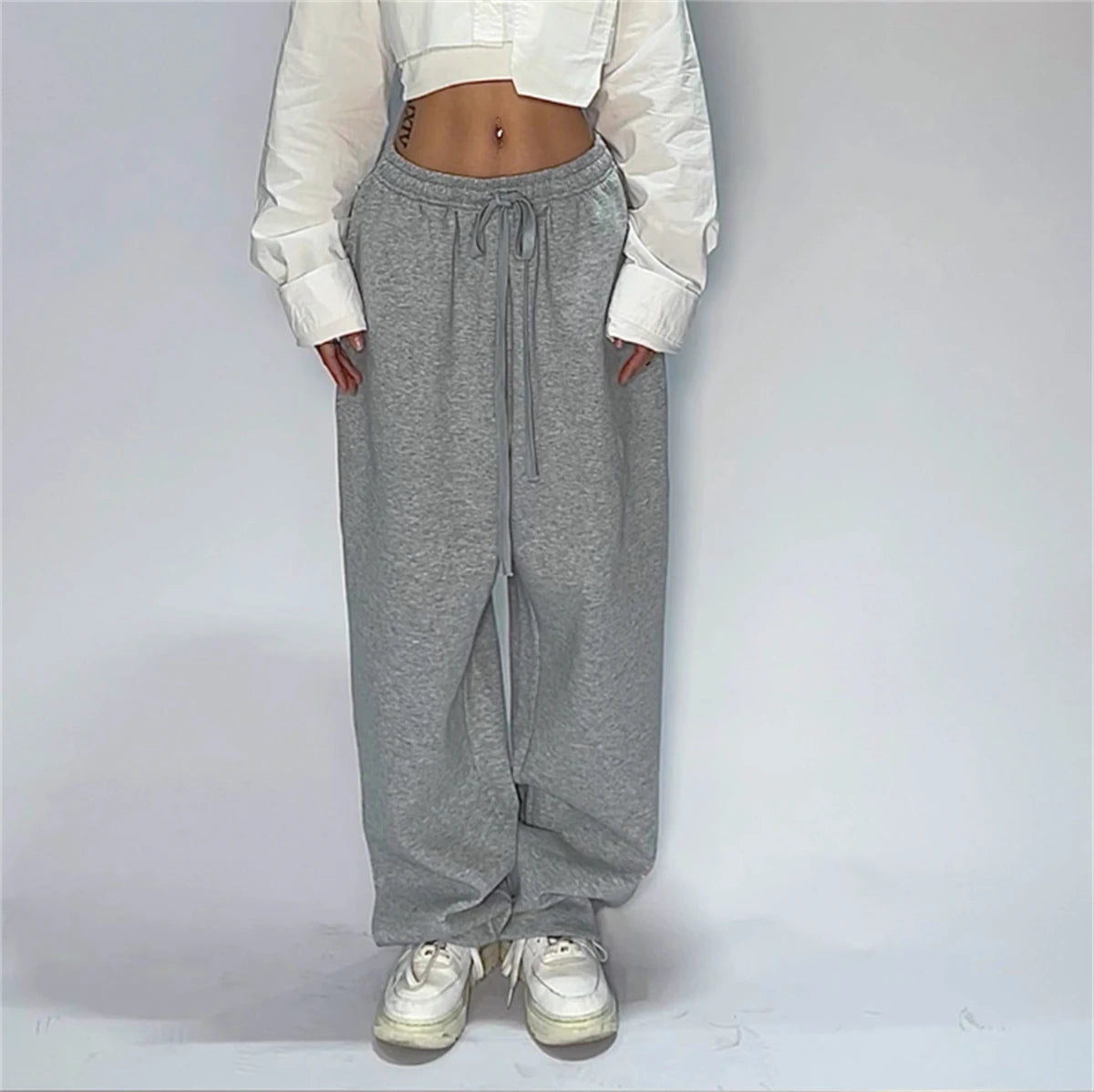 Casual Solid Sweatpants