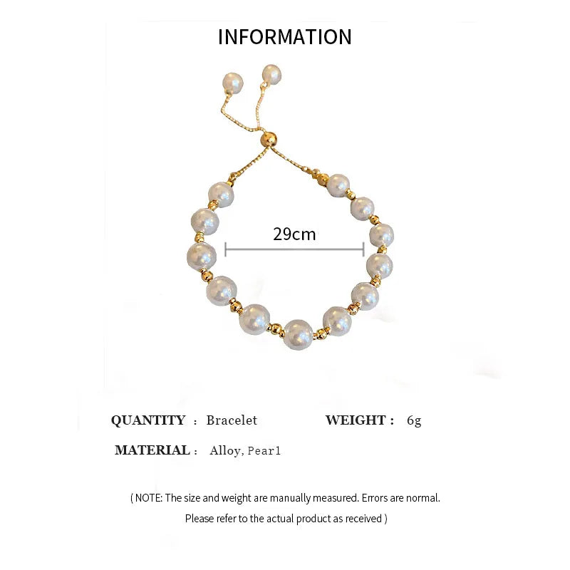 Elegant Pearl Bracelet