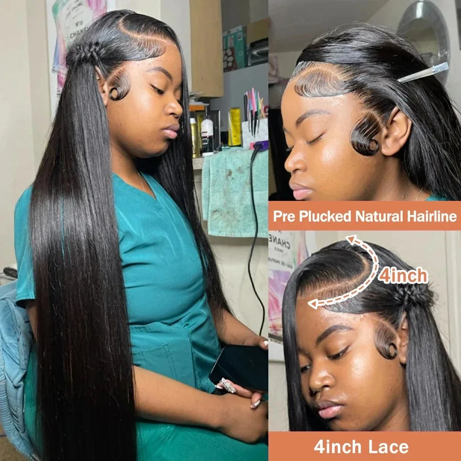 Transparent Lace Frontal Human Hair