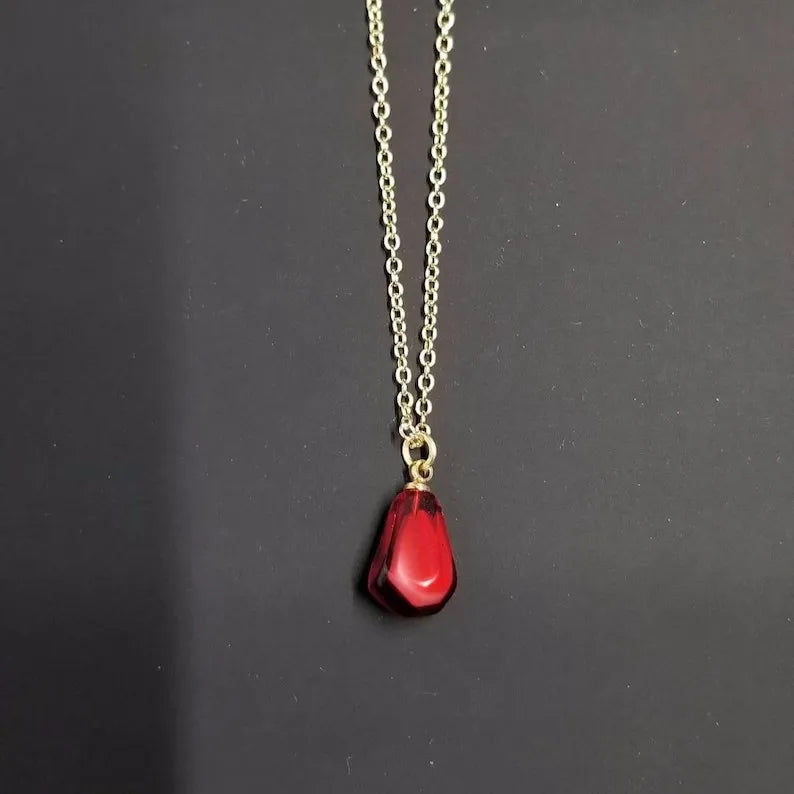 Seed Pendant Necklace