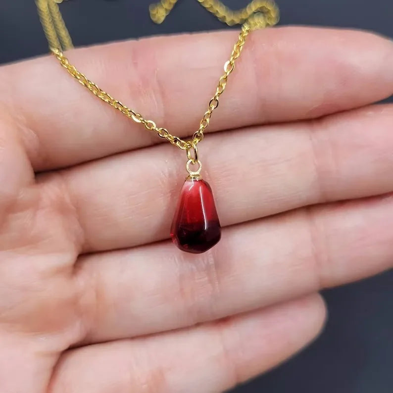Seed Pendant Necklace