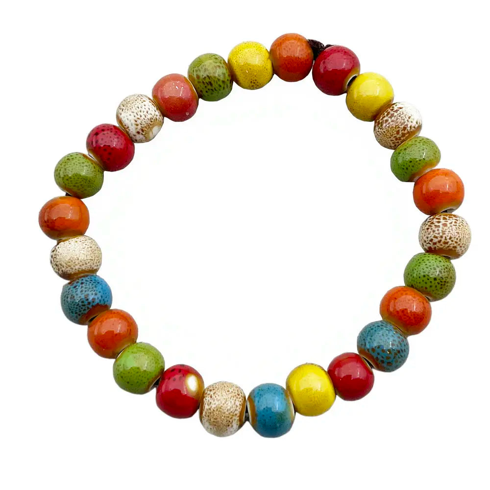 Ceramic Beads Retro Bracelet
