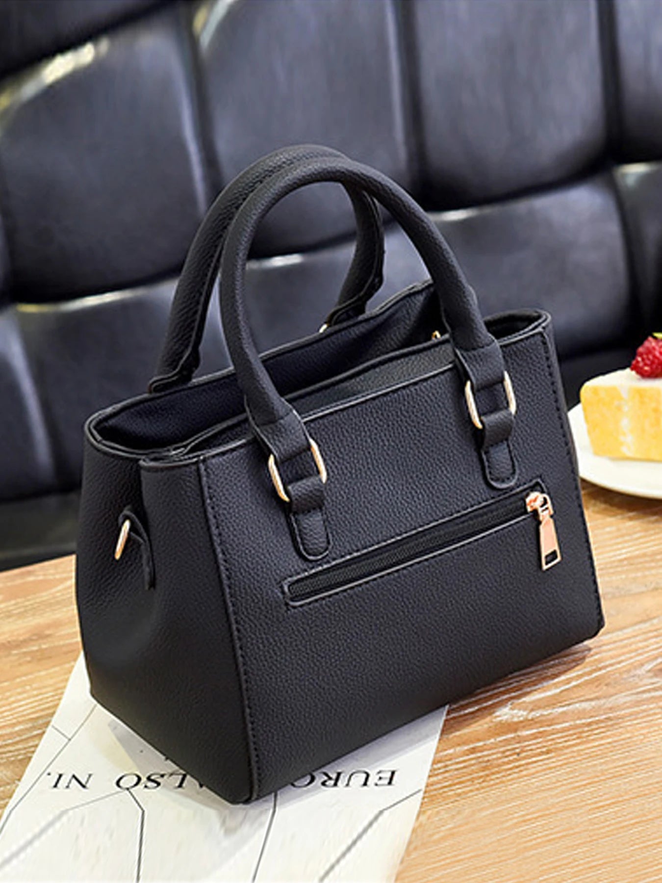 PU Leather Ladies HandBags Women Vintage Purse