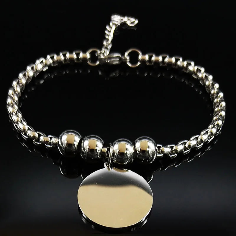 Tetragrammaton Stainless Steel Cuff