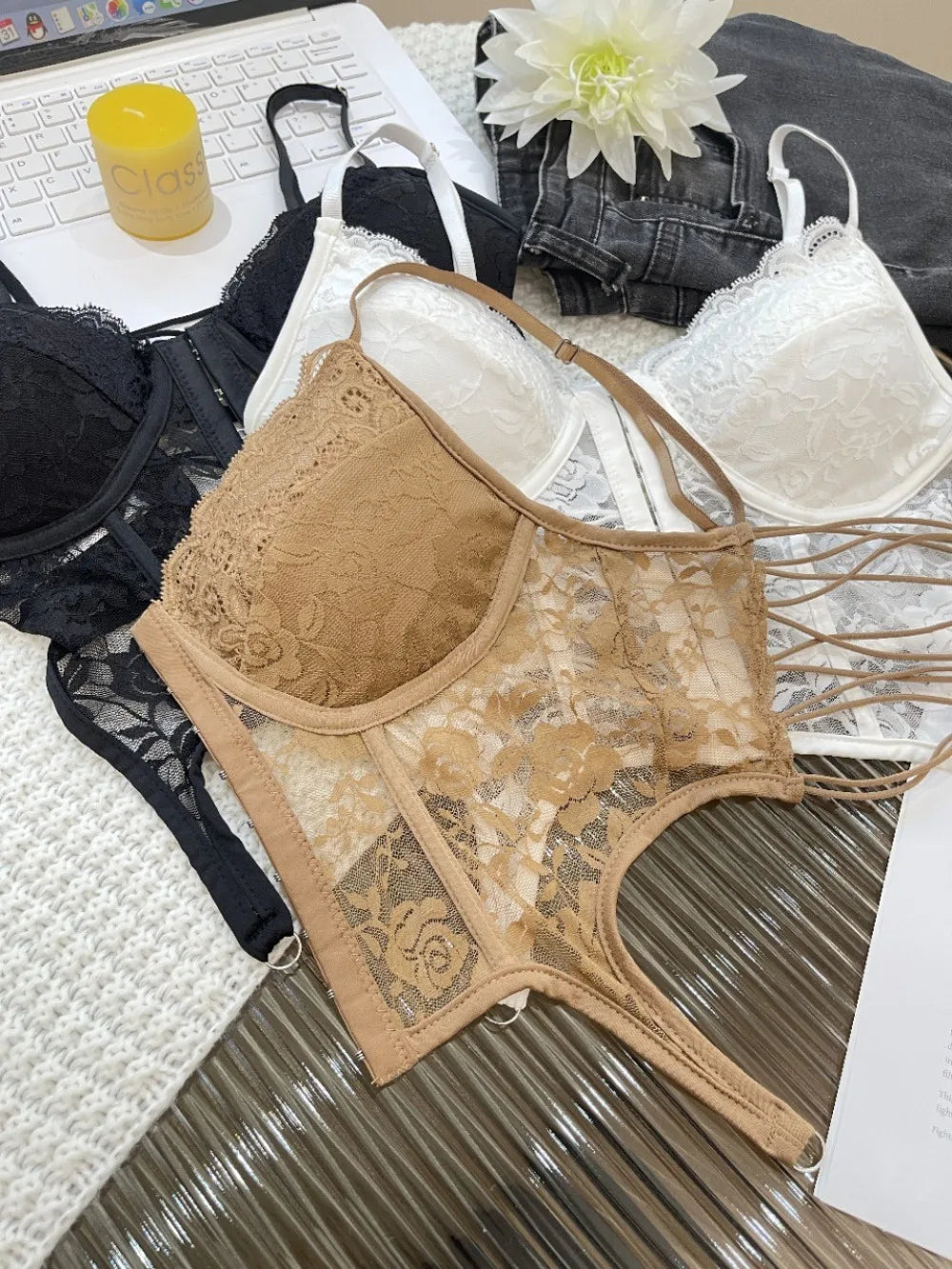 Lace Corset Top