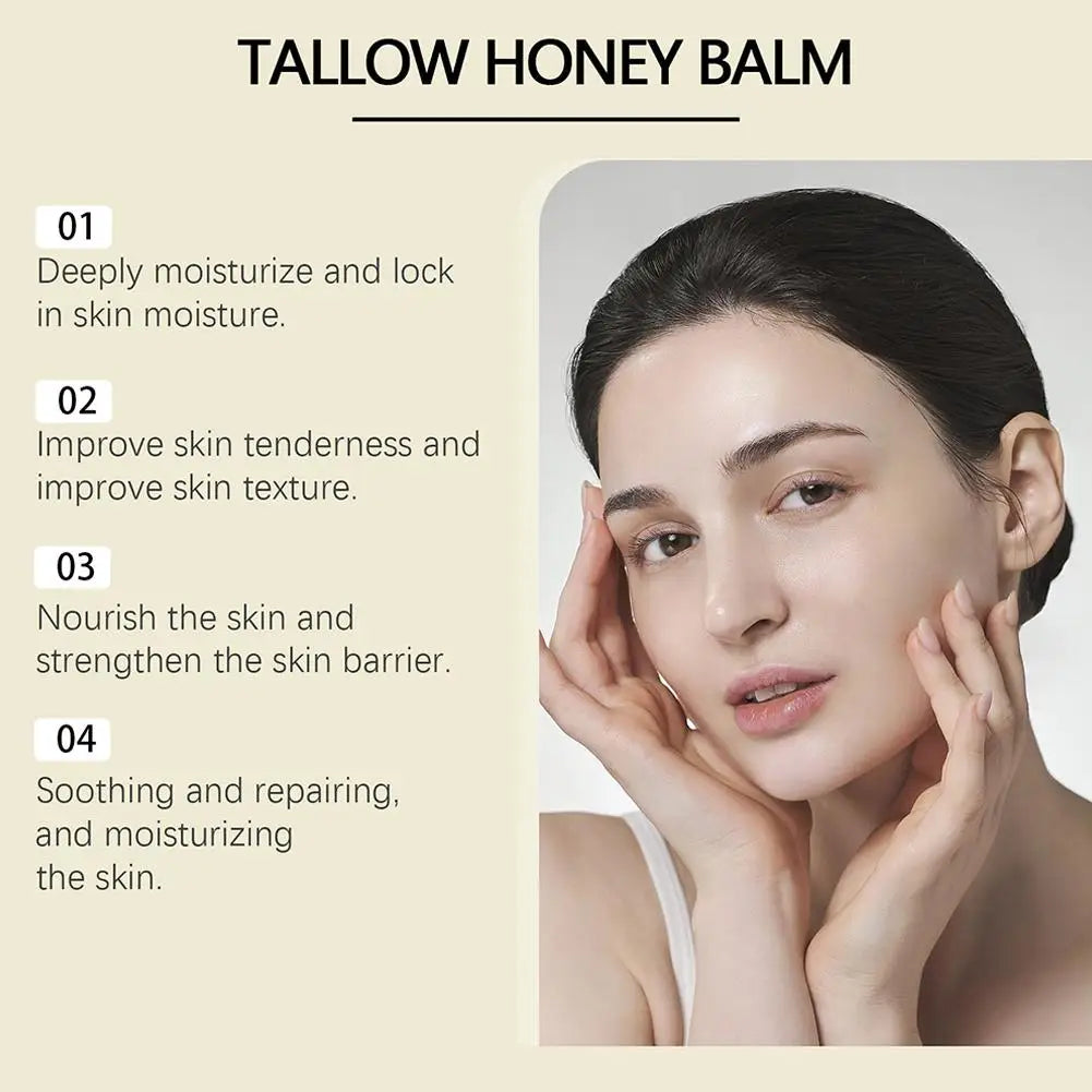 Whipped Beef Tallow Honey Balm