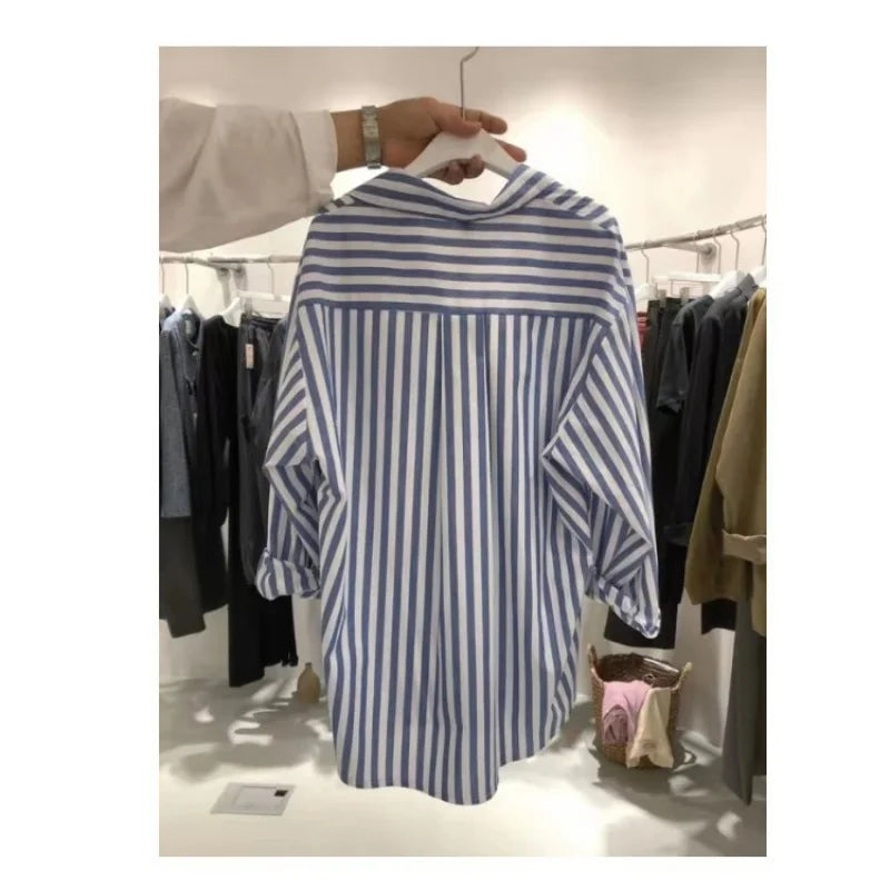 Dongdaemun Striped Shirt