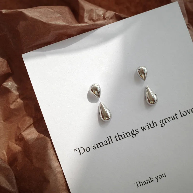 Acrylic hoop earrings