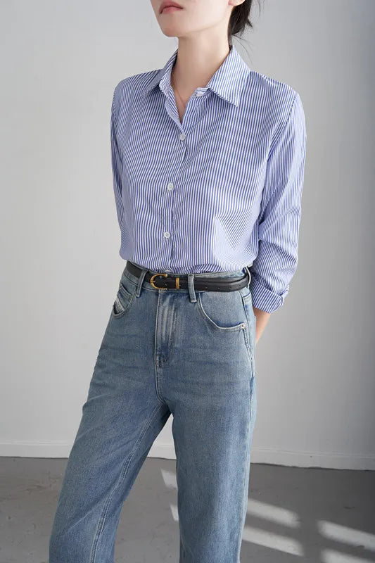 Blue Striped Shirt
