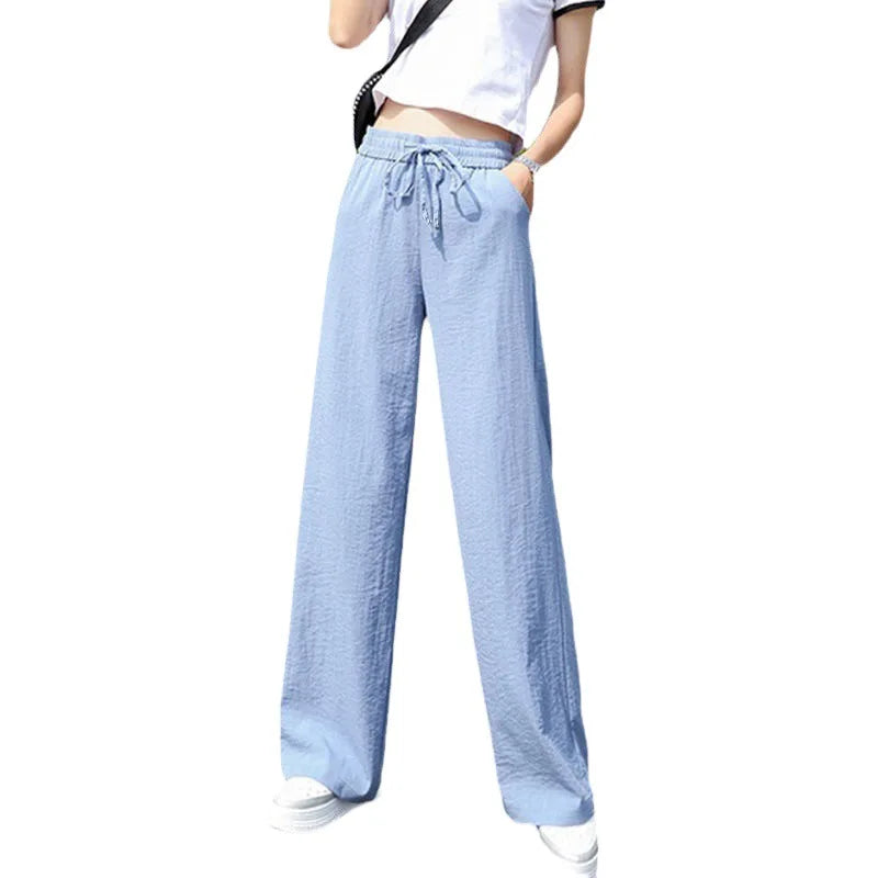 Silk Wide Leg Pants