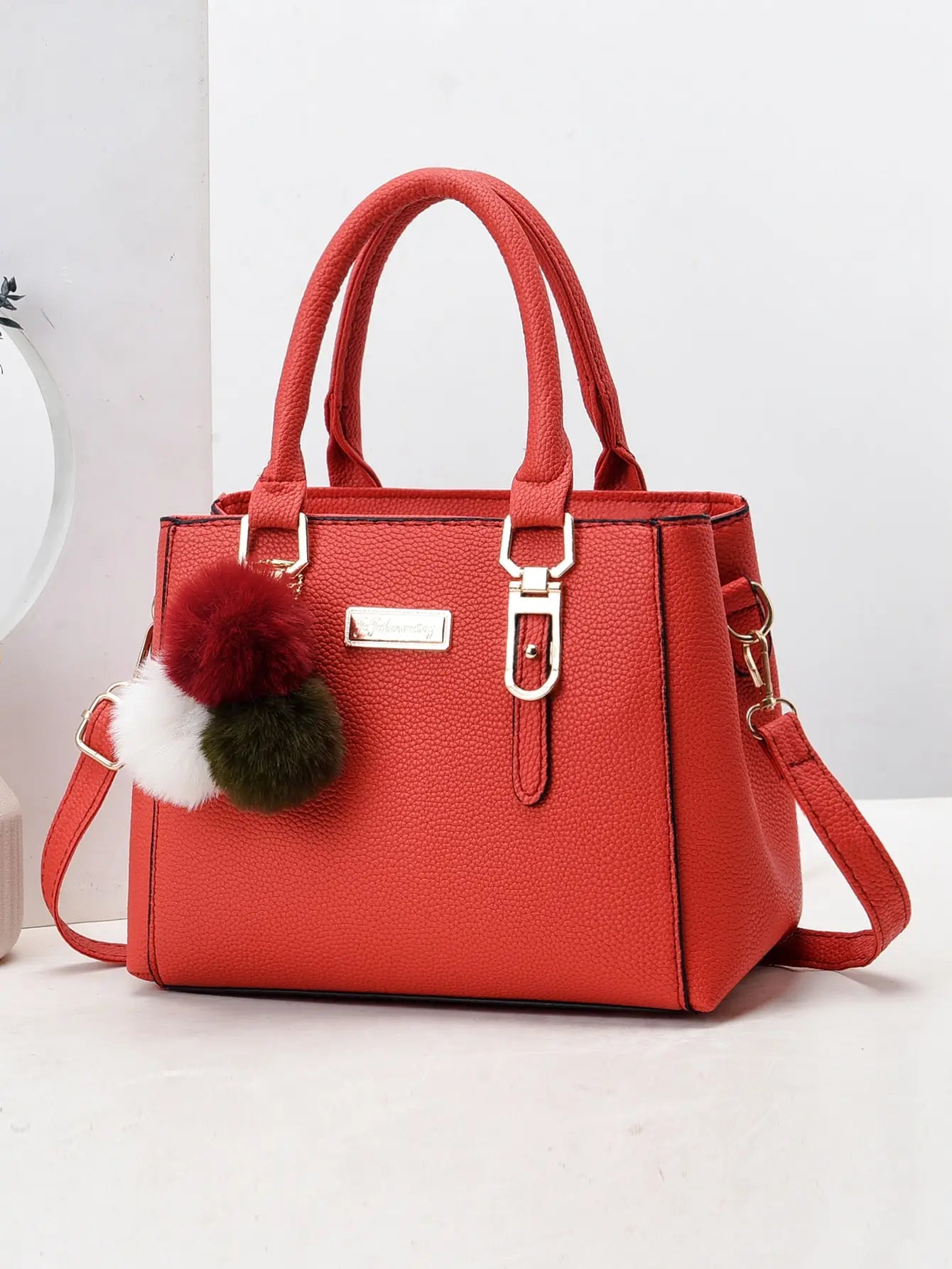 PU Leather Ladies HandBags Women Vintage Purse