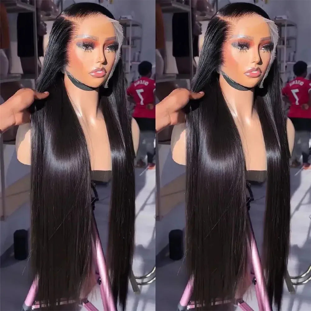 HD 13x6 Bone Straight Lace Front Human Hair Wig