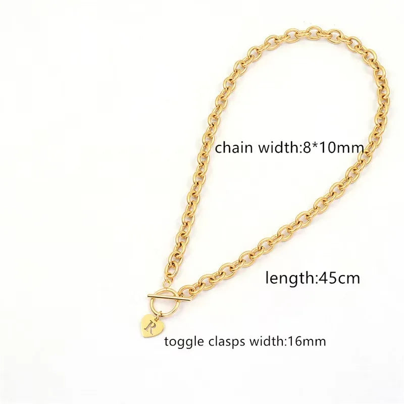 initials necklace