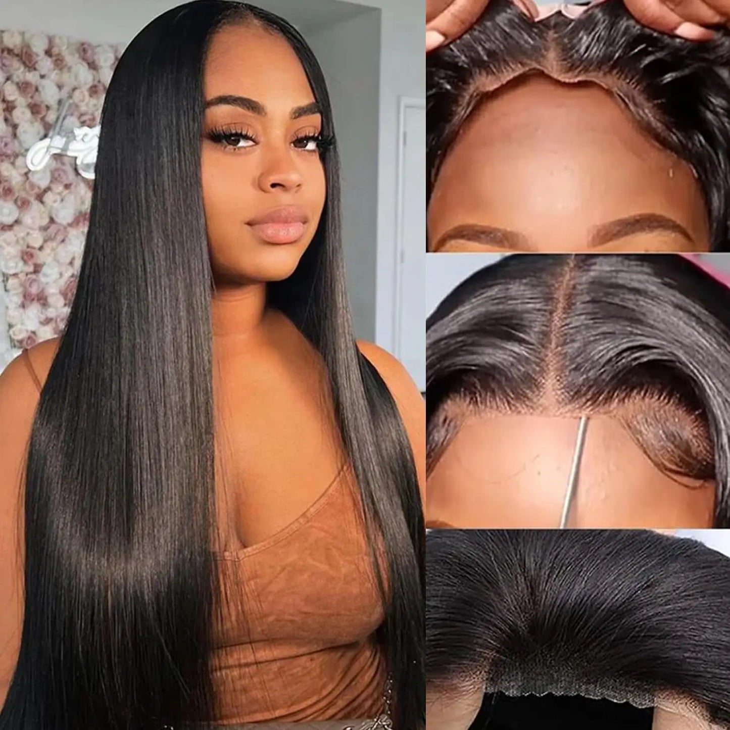 Vietnamese Pre Cut Glueless Wigs