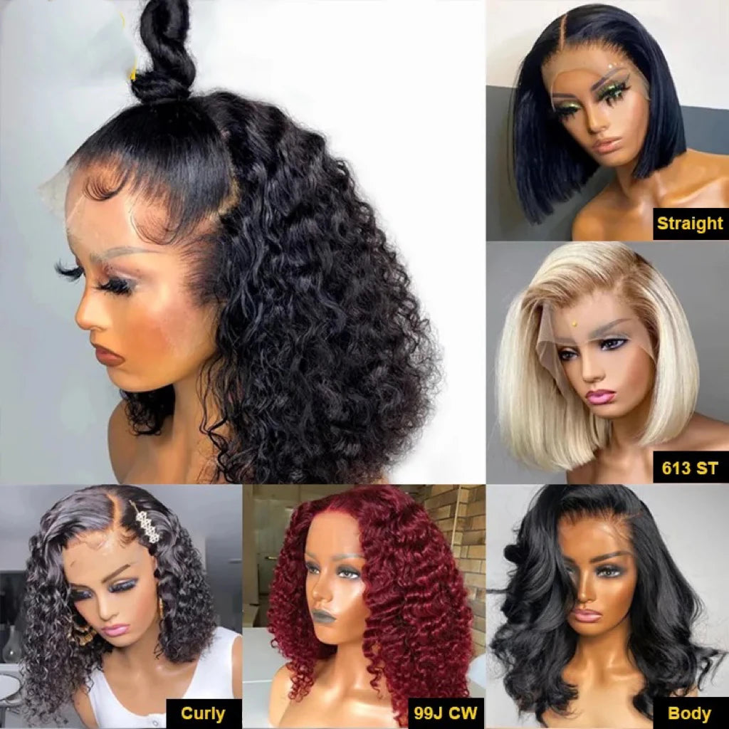 Vietnam Bone Straight bob Wigs,
