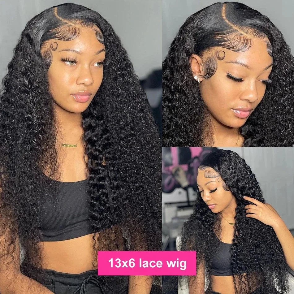 Deep Wave Frontal Wig