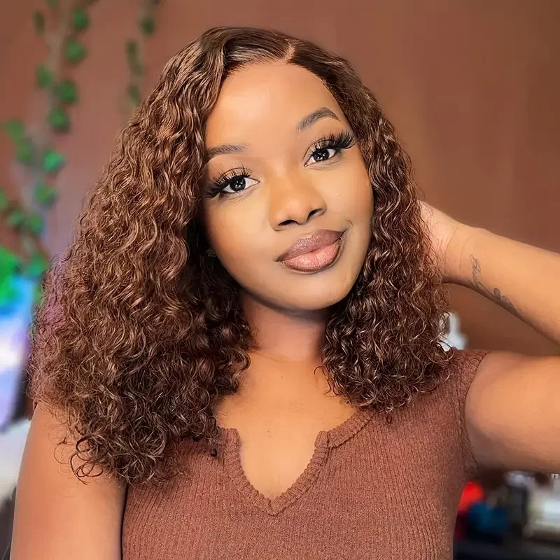 Short Kinky Curly Bob