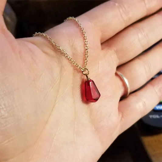 Seed Pendant Necklace