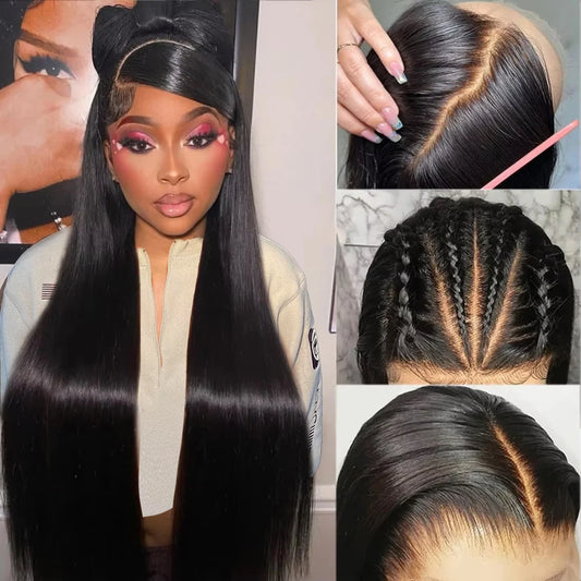 Natural Hairline Bleached Knots