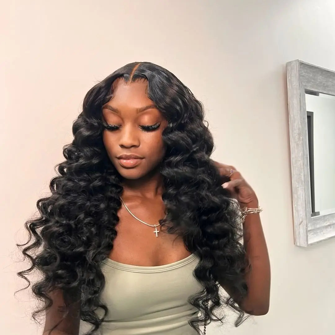 Transparent Human Hair Wig