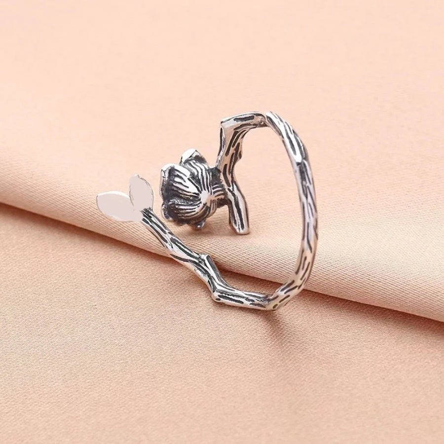 Vintage Rose Flower Rings