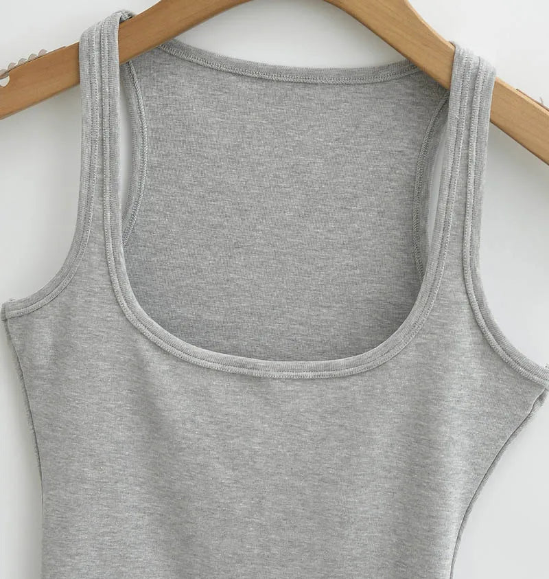 Square Neck Tank Top