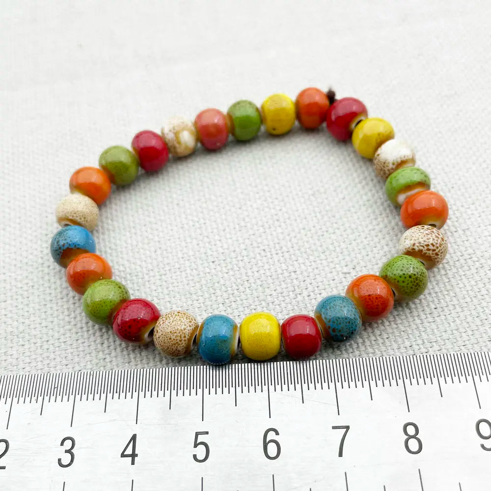 Ceramic Beads Retro  Bracelet