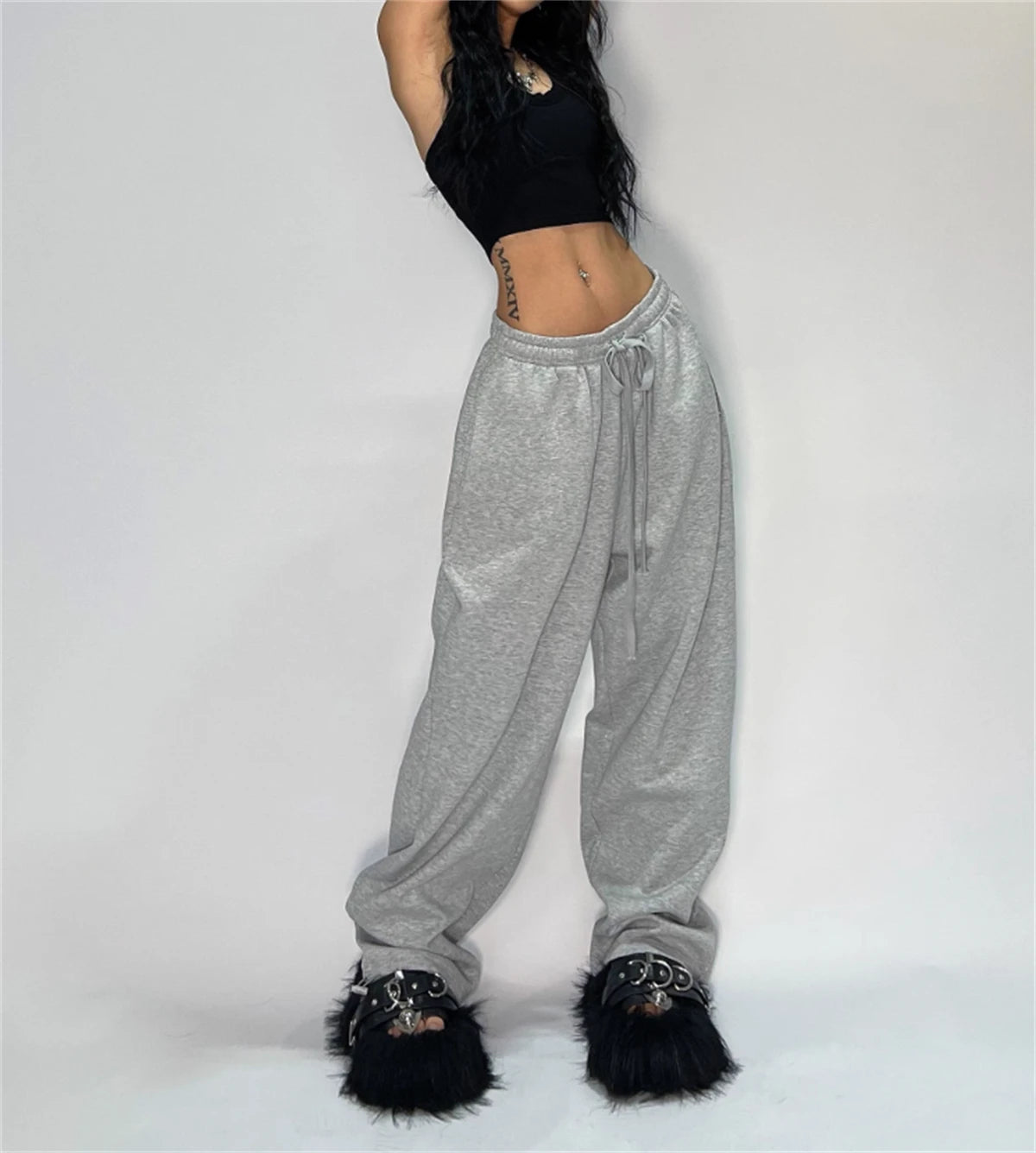 Casual Solid Sweatpants