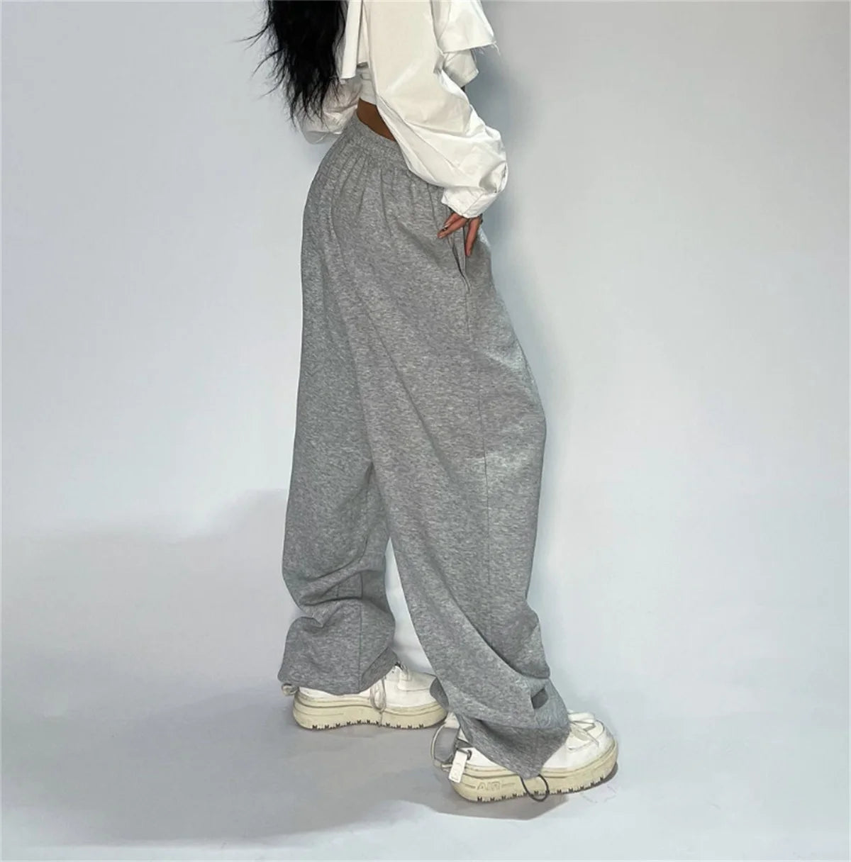 Casual Solid Sweatpants