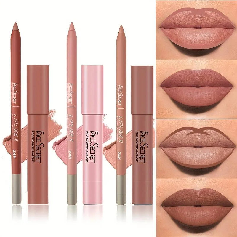 Matte Lipliner&Lipstick Set