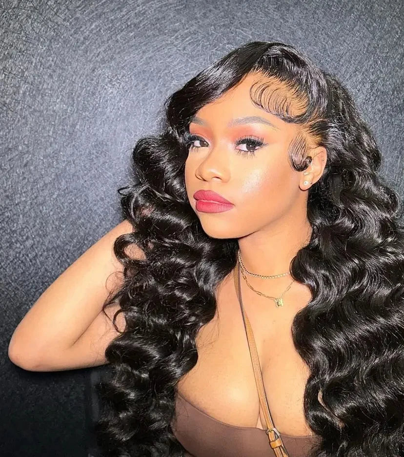 Transparent Human Hair Wig