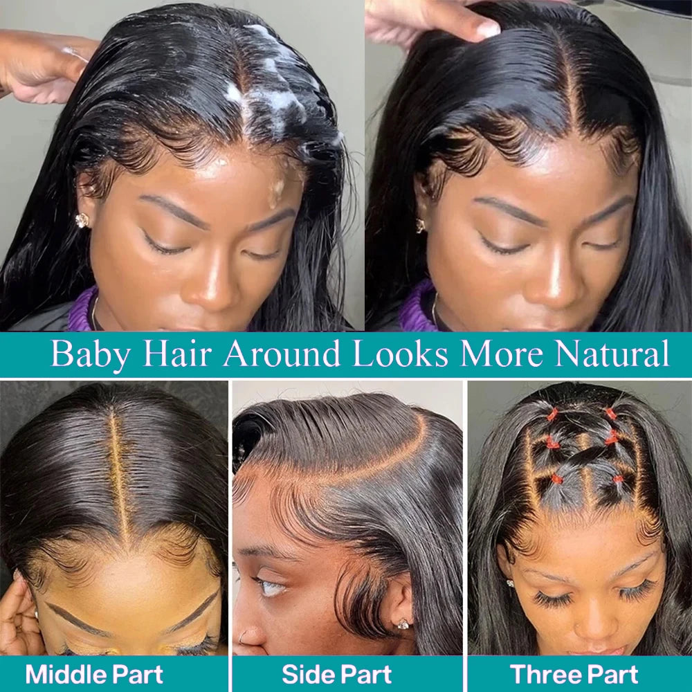 Natural Hairline Bleached Knots