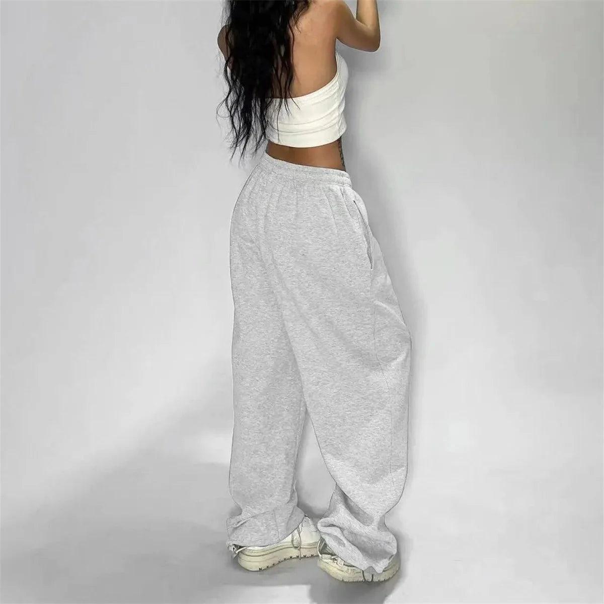 Casual Solid Sweatpants