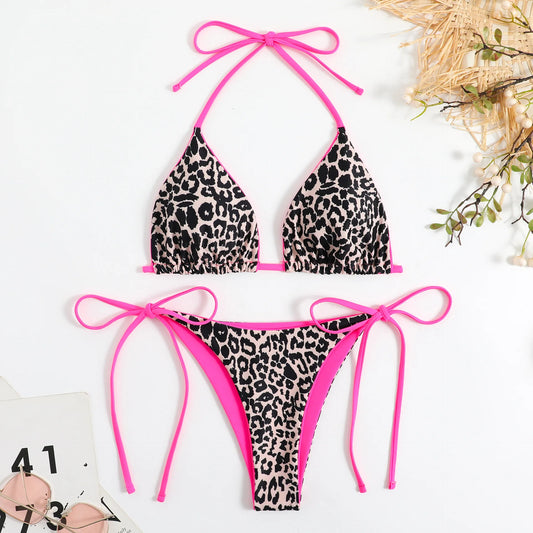 Mini Leopard Bikinis