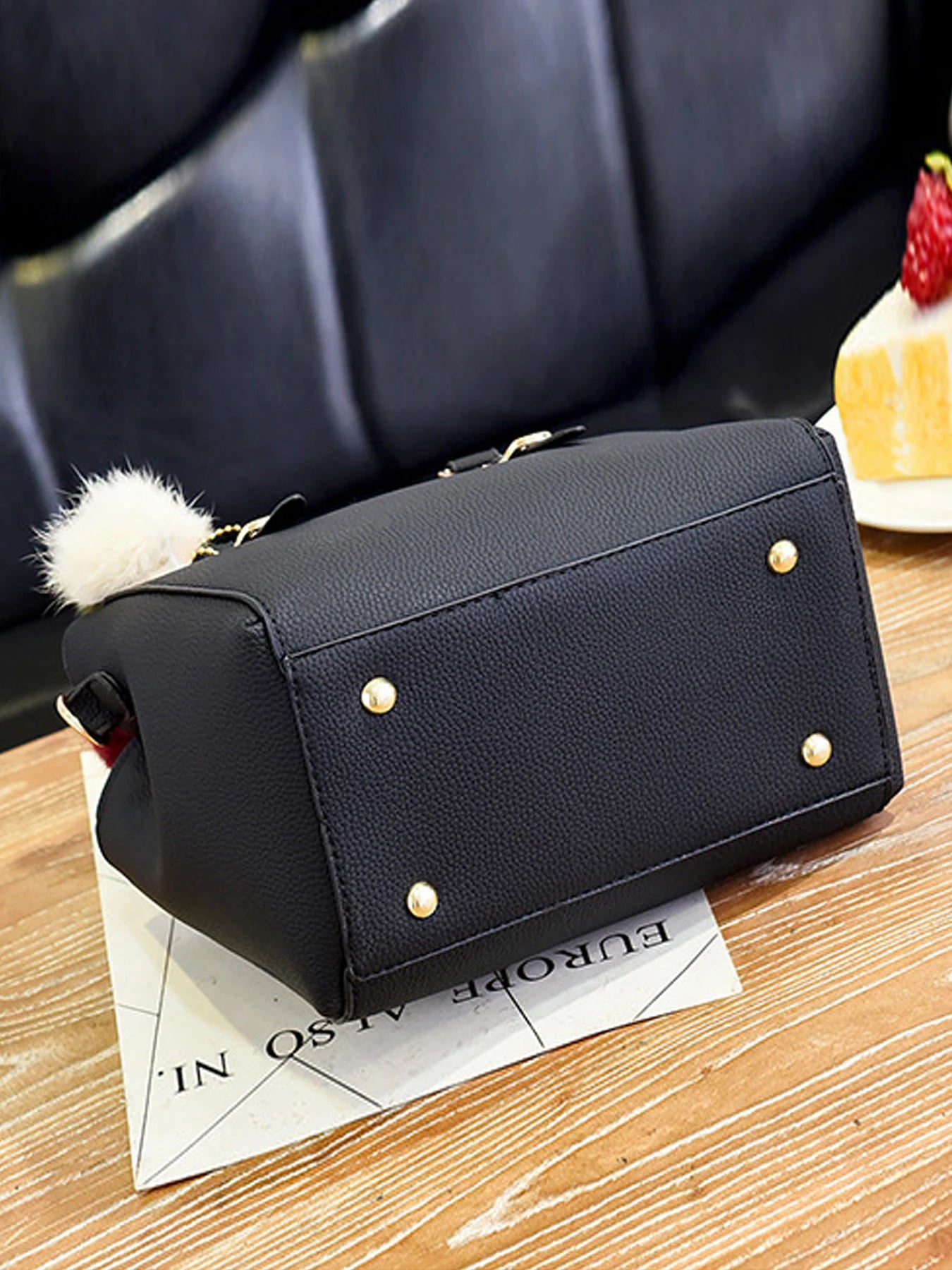 PU Leather Ladies HandBags Women Vintage Purse