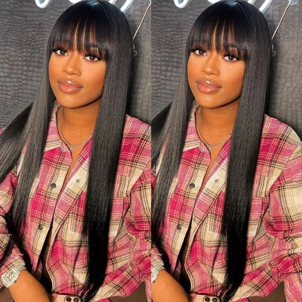 Straight Human Hair Wig