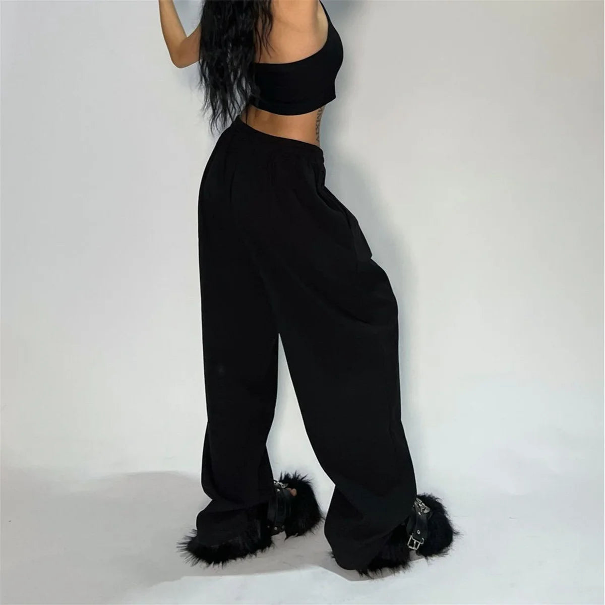 Casual Solid Sweatpants
