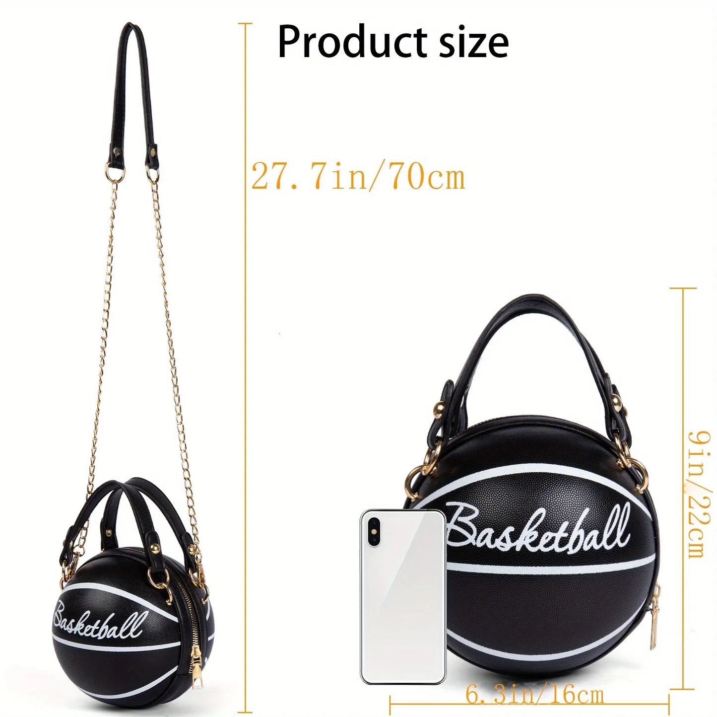Trendy Chain Shoulder Bag,