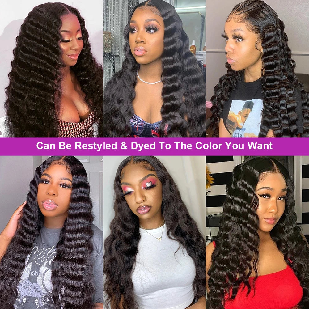 Transparent Human Hair Wig